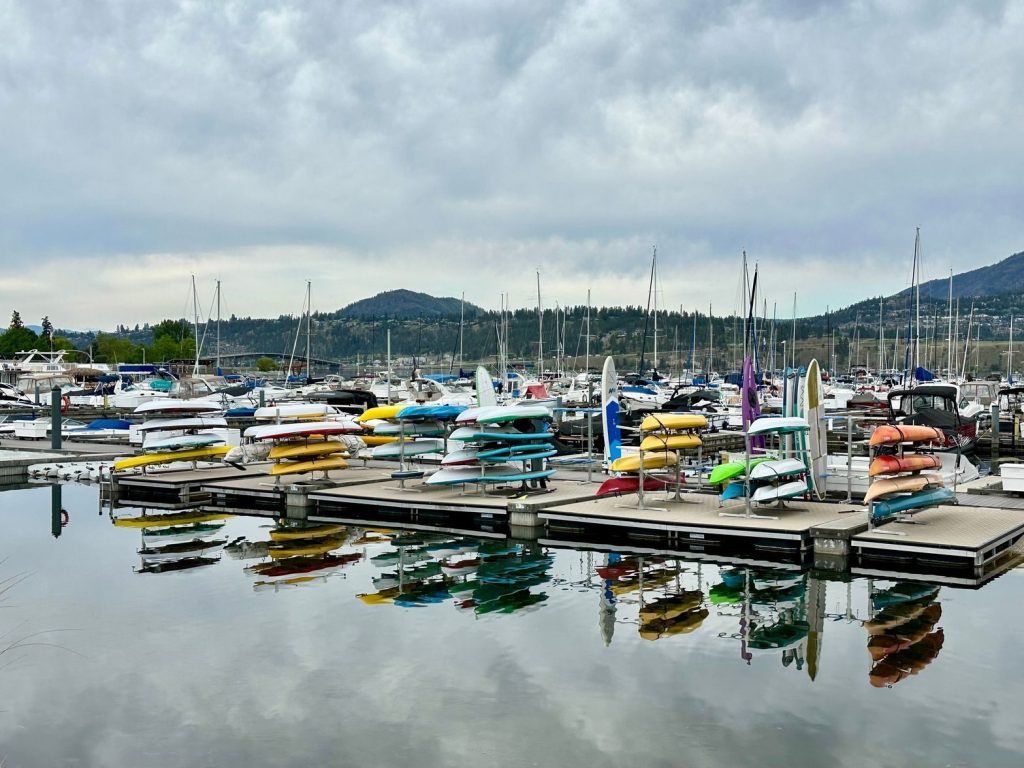 Marina on Okanagan Lake in Kelowna