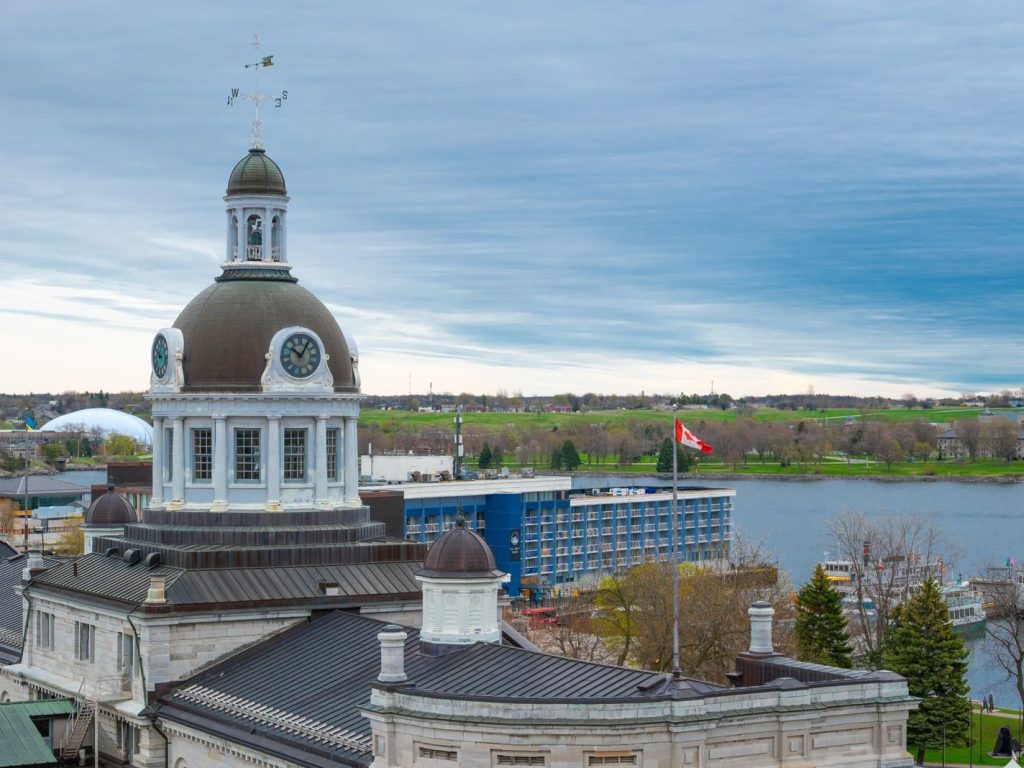 Kingston City Hall by the harbour
